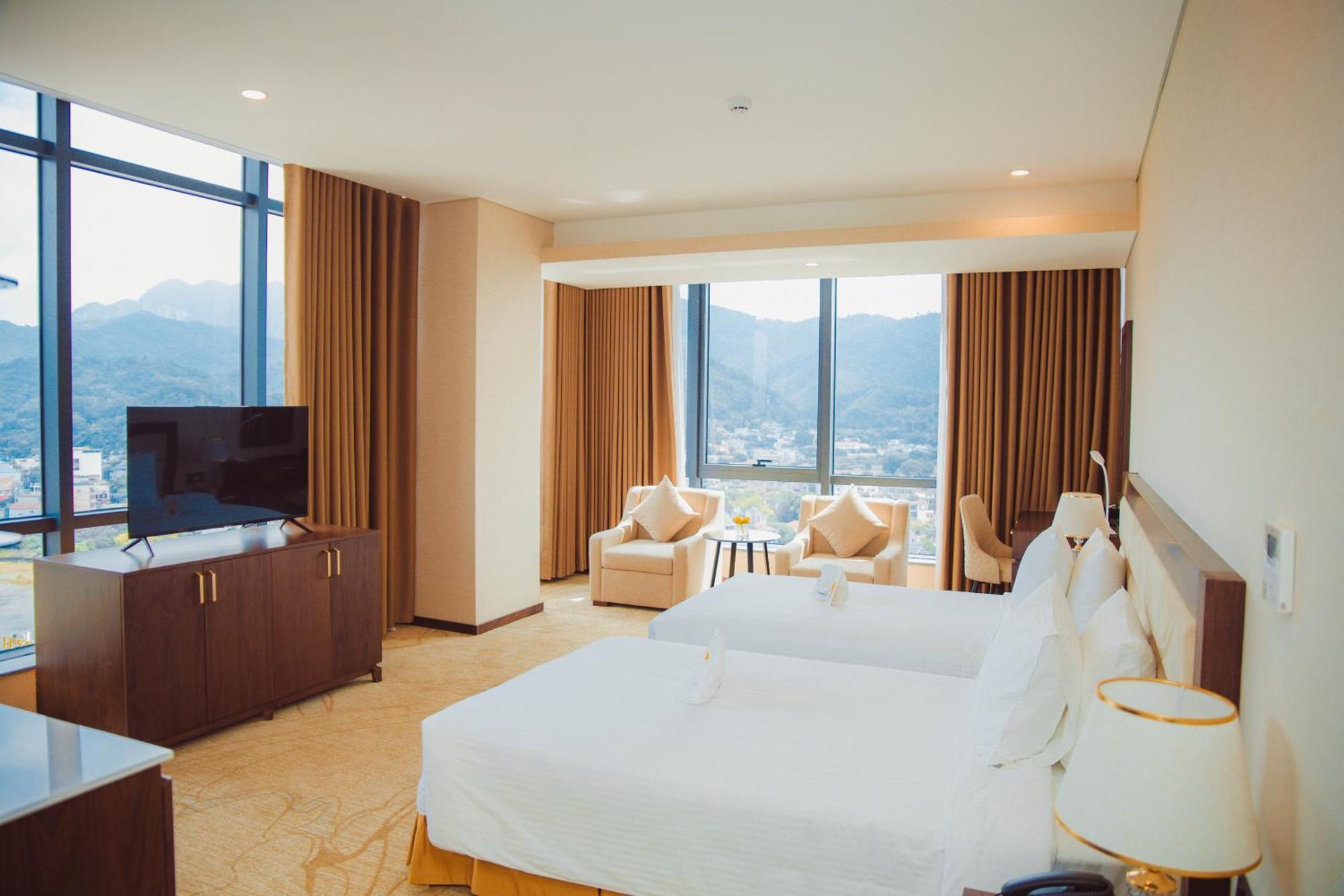 Muong Thanh Luxury Cao Bang Bagian luar foto